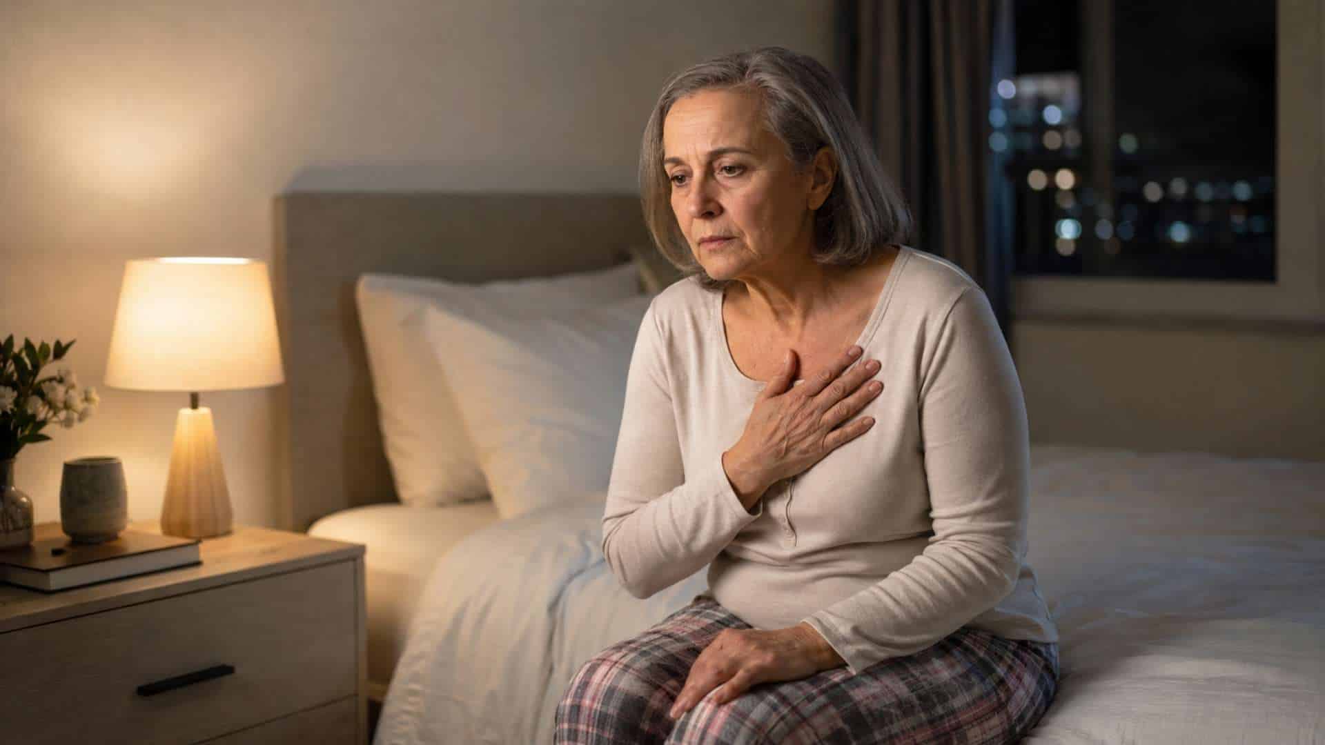 דפיקות לב בלילה: למה זה קורה דווקא כשנשכבים לישון?